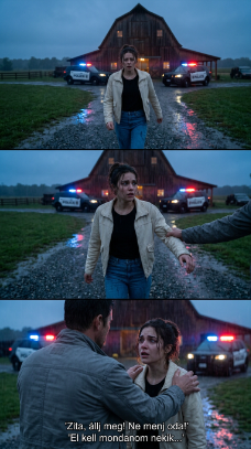 Apósom farmjára autóztam, miután a fiam egyetlen szót írt SMS-ben: „Segítség”. Az istállónál a biztonsági póráz megállított: „Uram, még ne.” Aztán suttogta: „Ami ott van… az nem az, amire gondol.” – Hírek