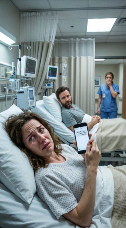 Ich war nur noch Augenblicke von der Operation entfernt, als mein Handy mit einer Nachricht meines Mannes aufleuchtete: „Ich will die Scheidung.