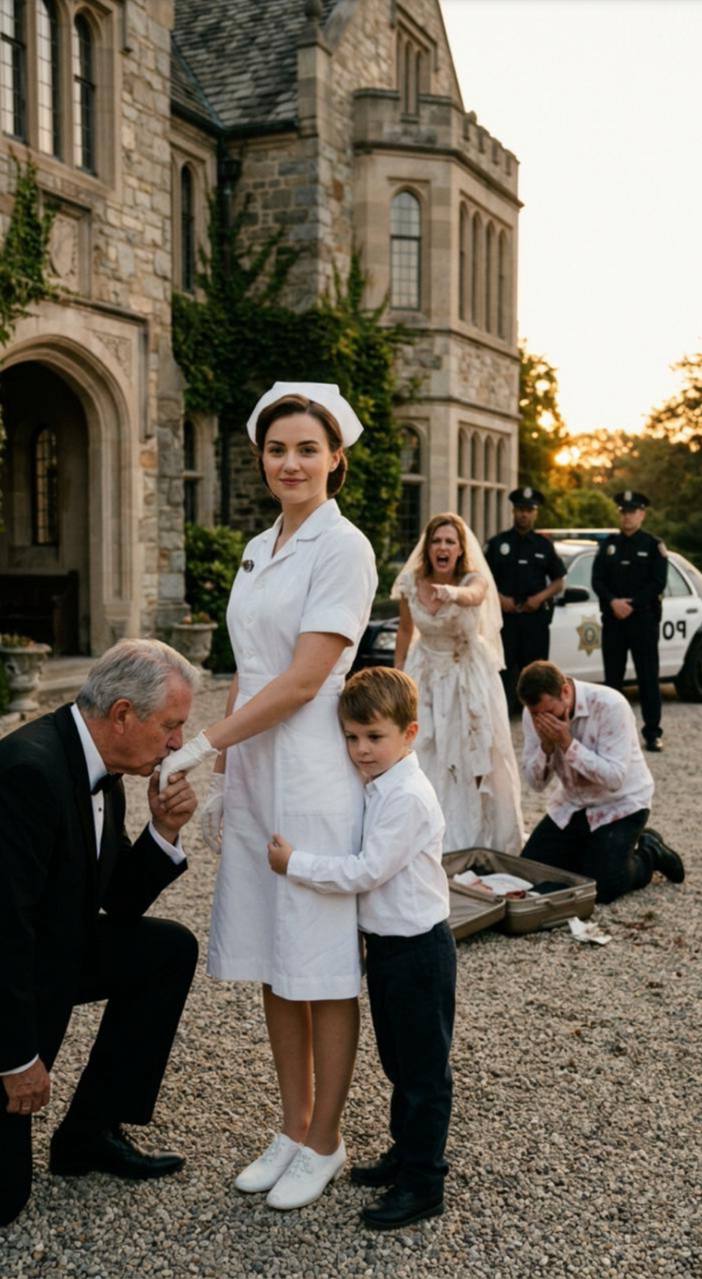 Beim Hochzeitsessen meiner Stiefschwester stellte sie mich vor und lachte: „Das ist meine Stiefschwester — nur eine nutzlose Krankenschwester.“