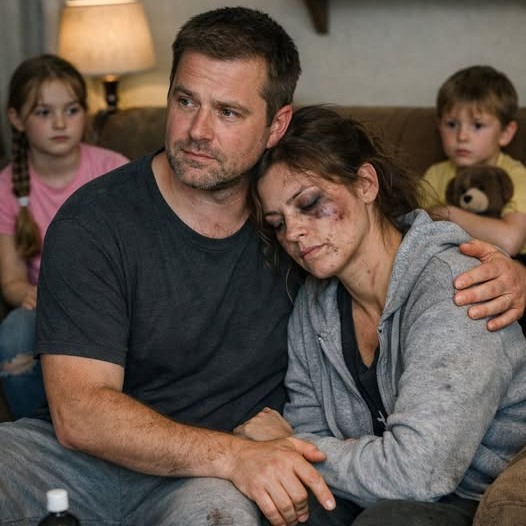 Egy háromgyermekes apa megállt az üres országúton, és segített egy összevert nőnek, hazavitte a saját otthonába — de még csak elképzelni sem tudta, mivé válik számára ez a jó cselekedet 😲😱