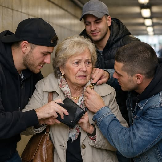 A külvárosi aluljáróban huligánok támadtak meg egy védtelen idős asszonyt, megpróbálták elvenni a pénztárcáját és az ékszereit, de amit a néni a következő pillanatban tett, az még őket is megrémítette 😯