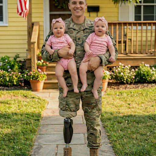 Lábprotézissel jöttem haza, és azt tapasztaltam, hogy a feleségem elhagyott az újszülött ikreinkkel – de a karma alkalmat adott arra, hogy három évvel később újra találkozzam vele.