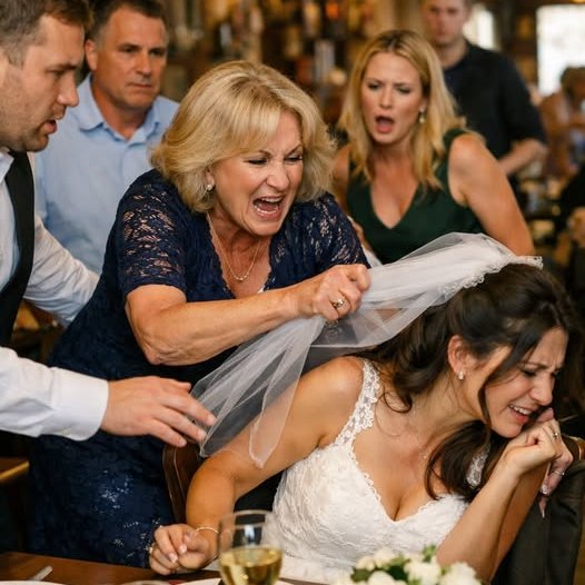 Takarodj innen, te senkiházi! — visította az anyósom, és tépte le rólam a ruhát. De a lány apja elővett egy régi dossziét… és egyetlen mozdulattal mindent elvett a családjuktól…