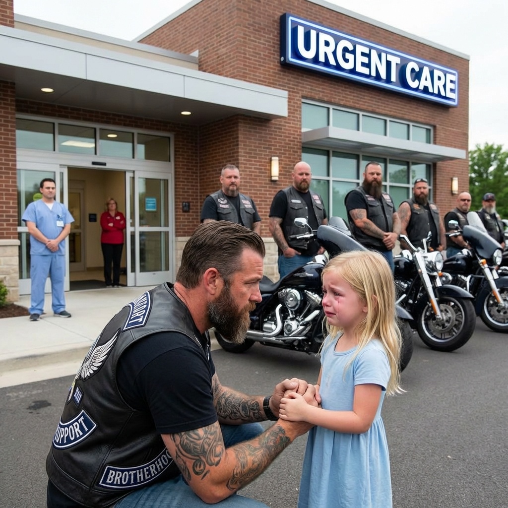 “Non lasciano entrare mia mamma”. Quello che questi motociclisti hanno fatto per lei ha lasciato l’intero ospedale in silenzio. 🤫🙏