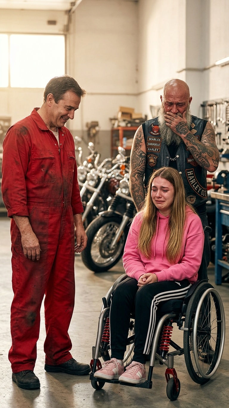 L’umile meccanico che ha esposto il segreto contorto di una famiglia milionaria e la visita inaspettata di 95 motociclisti
