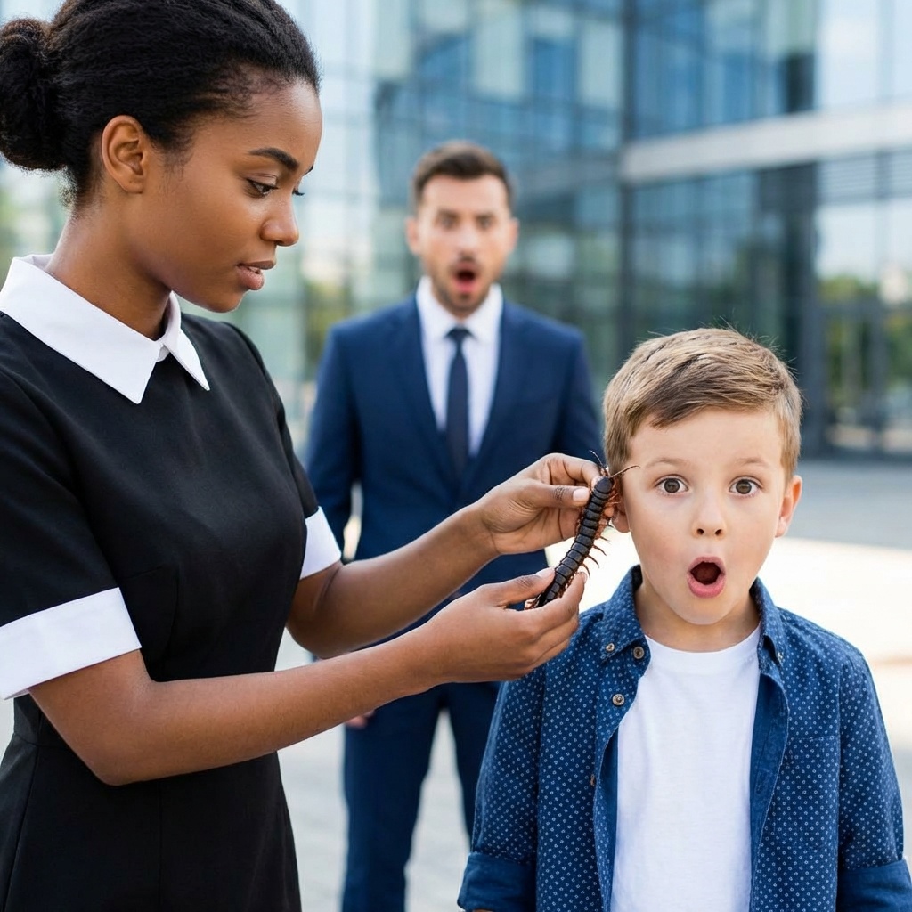 Ha speso milioni cercando di curare suo figlio sordo per 10 anni. Poi, l’umile cameriera vide qualcosa di strano nell’orecchio del bambino, rischiò di tirarlo fuori e scoprì l’agghiacciante verità che i medici nascondevano.