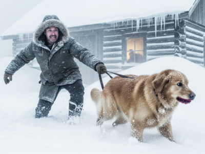 MIA MOGLIE INCINTA URLAVA MENTRE IL CANE SI GRATTAVA LA PANCIA GONFIA. ACCECATO DALLA RABBIA, L’HO AFFERRATO PER IL COLLARE E L’HO TRASCINATO NELLA BUFERA DI NEVE SOTTO LO ZERO DI DIECI GRADI. L’HO LASCIATO CONGELATO, NON SAPENDO CHE ERA L’UNICA COSA CHE CI TENEVA IN VITA QUELLA NOTTE.